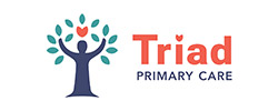 The-logo-for-Triad-Primary-Care,-a-physician-practice-located-in-Greensboro,-NC-and-managed-by-Cary-Medical-Management